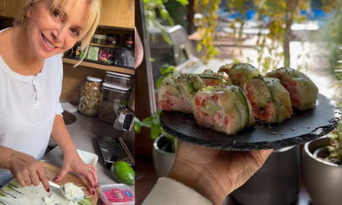 Uhorkové sushi s lososom podľa Zuzany Vačkovej – skvelé aj na silvestrovské pohostenie