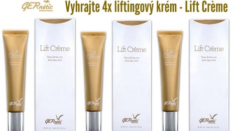 Vyhrajte 4x liftingový krém - Lift Crème od značky GERnétic (v hodnote 66,20 €)