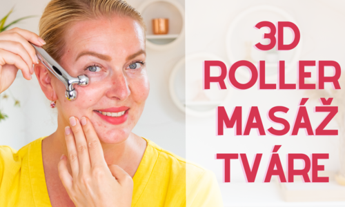VIDEO: Jednoduchá masáž tváre 3D rollerom na uvoľnenie stuhnutých svalov